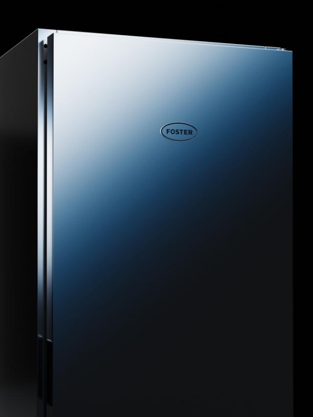 abstract close up view of slimline cabinet
