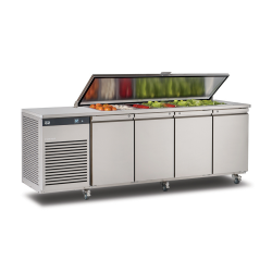 Option découpe saladette avec couvercle de nuit 